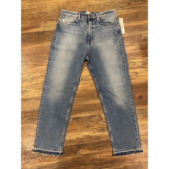 Hudson Jade Freemind Jeans, Denim, 90'2, Grunge, Relaxed, Blue. 34-35” waist NWT - Picture 3 of 5